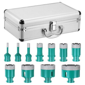 11�_�C�������h�R�A�h�����r�b�g�Z�b�g 6/8/10/20/25/28/32/35/45/50/65mm �_�C�������h�z�[���\�[�L�b�g �^�C�� ���� �Z���~�b�N �嗝�� �΍ޗp