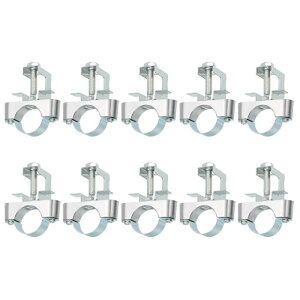 10�Z�b�g �R���W�b�g�n���K�[�ƃr�[���N�����v�B1-1/4" 32mm �p�C�v�T�|�[�g�u ���P�b�g I�r�[�� �R���W�b�g �p�C�v �P�[�u��