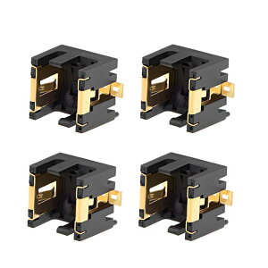 AG13/LR44 �R�C���{�^���d�r�z���_�[ �R���e�i�P�[�X �u���b�N �����^�C�v 4����
