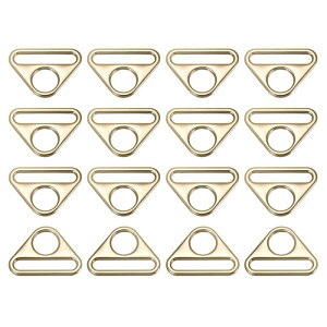 �O�p�o�b�N���A�W���X�^�[ 16�� 32 mm �O�pD�����O �A�W���X�^�[ �O�p�` �o�[�t�� �X�C�x���N���b�v �E�F�r���O �o�b�O�X�g���b�v�p ���g�[��