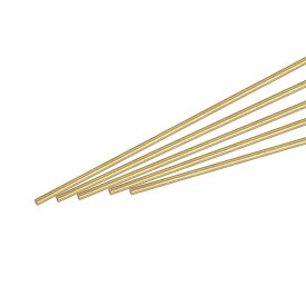 ブラスロッド 真鍮ソリッド丸棒 1 mm直径 300 mm長さ 旋盤バーストック RCモデルDIYクラフト用 20個