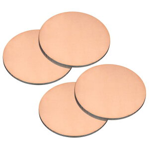 񓺃V[g 4Zbg 2"×0.08" 12Q[W T2^̊ۂv[g NtgdCCp