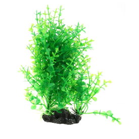 VOCOSTE 水族館プラスチック植物 水族館 模擬 プラスチック 植物 プラスティックツリー 水槽 風景植物装飾用 1個 グリーン 20 cm