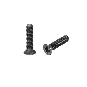 �t���b�g�w�b�h�l�W M2.5 x 6mm �v���X�˂��t�@�X�i�[ �u���b�N ���b�v�g�b�v PC TV �t�@�� �I�[�f�B�I �X�C�b�`�p 350����