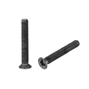 �t���b�g�w�b�h�l�W �v���X�˂��t�@�X�i�[ M2.5 x 14mm �u���b�N ���b�v�g�b�v PC TV �t�@�� �I�[�f�B�I �X�C�b�`�p 350����