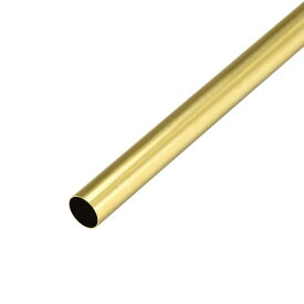 真鍮丸管 長さ300mm 外径14mm 壁厚さ0.5mm シームレス直管