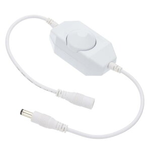 PATIKIL LED�X�g���b�v�f�B�}�[�X�C�b�`�ADC 9-24V PWM���[�^���[DC�C�����C���P�[�u�����邳���߉\�R���g���[���[LED���{�����[�v���C�g5050 3528 2835 5630�A�z���C�g