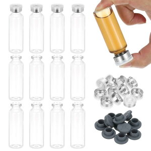 PATIKIL 12 20ml NA{VP[gKX A~vX`bNLbv SXgbp[t ő̉t̕̕ۊǗp Ȃ߂