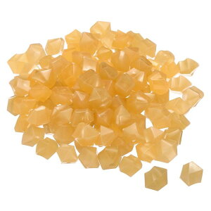 グローロック ミニ発光石 10-15mm 夜光 玉石 装飾 暗闇 飾る 小石の飾り 発光石 装飾 DIY 装飾 オレンジ ガーデン 鉢植え 魚タンク 100個入り