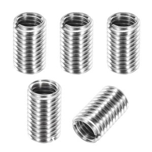 PATIKIL �X���b�h�A�_�v�^�[�X���[�u�k���i�b�g 5��M12x1.75���X����M10x1.5�I�X�C���C���T�[�g�i�b�g�X�N�����[���f���[�T�[�ϊ�303�X�e�����X�X�`�[���t�@�X�i�[20mm