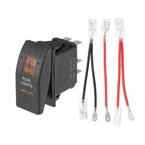 VekAuto 5sUTVACgbJ[XCb`Lbg 20A/12V 10A/24V SPSTIItjo[T  ԗ D gb Np hA B S IWF̓LEDƃC[t