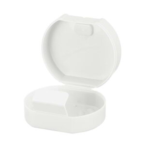 VOCOSTE ソープディッシュ 石鹸ケース 石鹸ホルダー 旅行用 カバー付き 旅行 キャンプ ジム アウトドアに適用 携帯便利 8.3x7.4x3.8cm 1個 白