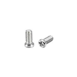 �R���s���[�^�l�W �v���X�˂��t�@�X�i�[ M2x5mm �V���o�[�g�[�� 2.8mm���a �l�W ���E���h�w�b�h ���b�v�g�b�v PC TV �t�@�� �I�[�f�B�I �X�C�b�`�p 100����
