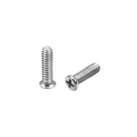 ラップトップノートブックコンピューターのネジ?M2 x 8mm?プラスネジ?ねじ頭2.8mm径?シルバートーン?200個