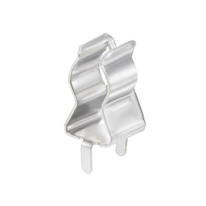 �q���[�Y�N���b�v 6mm x 30mm �K���X�Z���~�b�N�`���[�u�z���_�[�N�����v ���� 2��DIP 15.5 mm x 7.5 mm x 7 mm 100����