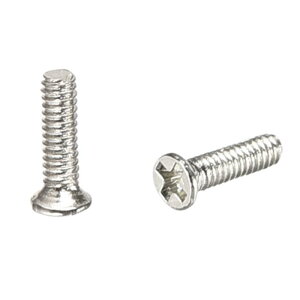 �t���b�g�w�b�h�l�W M1.2 x 5mm �v���X�˂��t�@�X�i�[ �V���o�[�g�[�� ���b�v�g�b�v PC TV �t�@�� �I�[�f�B�I �X�C�b�`�p 500����