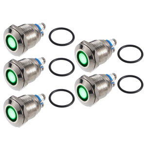 X AUTOHAUX 5CWP[^[Cg12mm 12V AC DC^VFhpCbg_bVVOivԃgbN{[gCeA~h