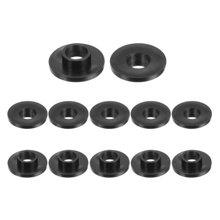 スリーブベアリング 2個 JDBタイプオイルフリー自己潤滑グラファイト銅ブッシング、内径30mm、外径34mm、ベアリングストレート
