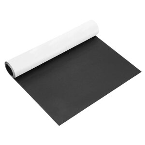 レザーリペアパッチ 16"x79" セルフアドヘーシブ レザービニールリペアテープキット ファニチャー カウチ ソファ チェア カー ボート シート ジャケット 黒