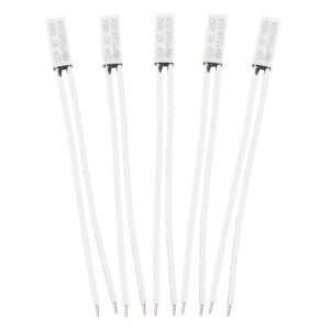 KSD9700�T�[���X�^�b�g 5�Z�b�g 45°C/113°F �펞�^�C�v ���x�X�C�b�` �T�[�}���v���e�N�^�[ N.C 2A 250V �v���X�`�b�N�� �d�C�@��E���[�^�[�@��p���x�R���g���[���[