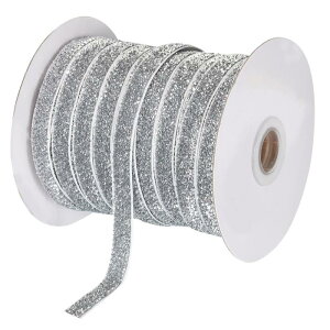 ���^���b�N�M���x���x�b�g���{�� �V���O���t�F�C�X �X�p�[�N�����{�� �N���X�}�X DIY �H�|�i �M�t�g� �{�E�̑����p 1 cm x 45 M �V���o�[