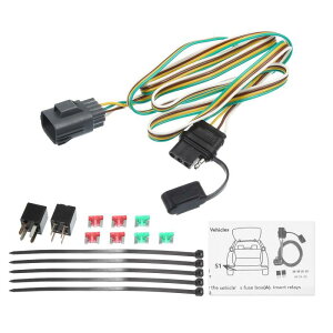 �g���[���[���C���[�n�[�l�X �����i 56245 4�s�� 4�E�F�C Chevrolet�ɑΉ� Traverse 2014-2017�ɑΉ� GMC�ɑΉ� Buick�ɑΉ� 1�Z�b�g