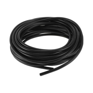 Partuto 1 Pcs 16AWG ユニバーサルグラウンドワイヤーカーラジオ、自動車、カースピーカーパワーワイヤー完全絶縁&ソフトタッチジャケットTCブラック33FT 3コンダクター