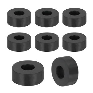 18�̌����S���X�y�[�T�[�A25/32�C���`OD x 5/16�C���`ID x 3/8�C���`���̍����ۂ��S���u�b�V���O�A���`�o�C�u���[�V�����t���b�g���b�V���[�A�z�[���Y�Ƌ@�B�p�i20 x 8 x 10mm�j