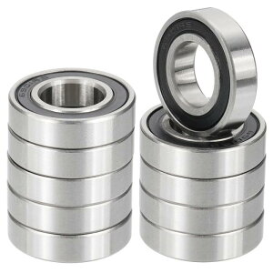 PATIKIL 6901-2RS [aʎ 12mm x 24mm x 6mm 10pbN _uSV[~j`AxAO d[^[YƋ@Bp &Vo[