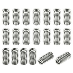 PATIKIL lWA_v^[ X[uf[VOibg 20 M6x1IX-M3x0.5X CT[gibgC lW@ XeXt@Xi[ 12 mm