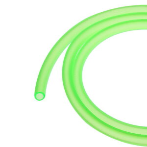 PVC Petrol Fuel Line Hose 3/16" x 5/16" 3.3ft Green for Chainsaws Lawn Mower String Trimmer Blowers Small Engines