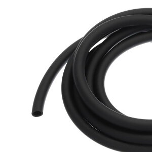PVC Petrol Fuel Line Hose 3/16 x 5/16 6.6ft Black for Chainsaws Lawn Mower String Trimmer Blowers Small Engines