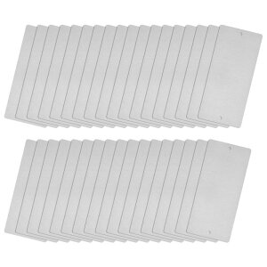 uN^J[h 50 mm x 22 mm uV 201XeX| t DIYCU[p 0.4 mm Vo[g[ 35