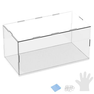 M METERXITY 1�p�b�N�̃A�N�����f�B�X�v���C�P�[�X 11.8x5.9x5.9�C���`/30x15x15cm�̃A�N�����N���A�f�B�X�v���C�P�[�X�{�b�N�X �R���N�V�����p�̍����ؐ��x�[�X�t�� �h�o�V���[�P�[�X[�z���C�g �N