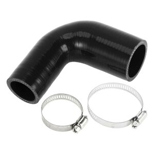 X AUTOHAUX 1Zbg32mm/1.26"-42mm/1.65" ID 90mm/3.54"  90x ubN J[VRz[X Nvt N[gz[X jo[T