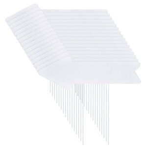 PATIKIL 43 x 15 cm 󔒂̖W Yt 16 vX`bN ̃[hTC DIYO K[fp[N xK[W̔ ap[eB[p zCg