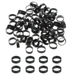 PATIKIL �V���R�[�����o�[�o���h�P�[�u���^�C0.7" 200�I�t�B�X�p�i�z�[���R�[�h���b�s���O�p�t���b�g���o�[�G���X�e�B�b�N�o���h ��