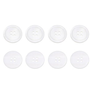 8�̊ۂ��V�R�L�{�^���A20mm 4���^��̕�L�N���t�g�V�[�V�F���{�^���A���A�V���c�A�h���X�A�D��DIY�N���t�g���ɓK���Ă��܂��A����̂��锒�F