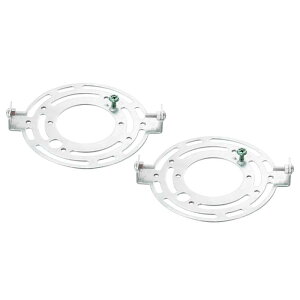 PATIKIL 120mm(4.72")ユニバーサルライト取り付けブ ラケットキット 2セット ライトクロスバー丸てんじょうプレート 壁ライト てんじょう近く ライト シャンデリアに使用