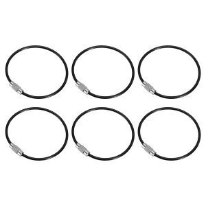 PATIKIL 150 mm C[L[z_[P[u 6 XeX| 2 mm L[z_[[v AEghA nCLO ݂艺ו^O L[ IDJ[hp 