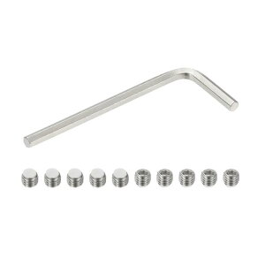 PATIKIL �i�C������[�O���u�X�N�����[M8x6mm 10��304�X�e�����X�|���g���b�N�Z�p�\�P�b�g�w�b�h�J�b�v�| �C���g�{���g�A���`�X���b�v�����Z�p�h���C�u�n�[�h�E�F�A L�L�[�t��