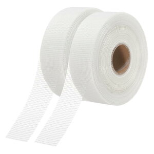 �t�@�C�o�[�e�[�v 5cm x 90m �O���X�t�@�C�o�[�e�[�v �ǌ���C�p ���Ȑڒ��O���X�t�@�C�o�[���b�V�� 2�� �z���C�g