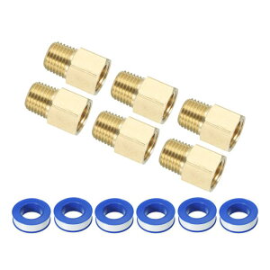 PATIKIL 6Zbg ^JpCvpZpubVOƃV[e[v 1/4" N PTX1/4" N PTIX f[T[A_v^[pCvp XpEgV[p F