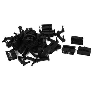 JTAG �\�P�b�g�R�l�N�^ �t���b�g�P�[�u���p ISP FC-12P 12�s�� 2.54mm�̃s�b�` 20����
