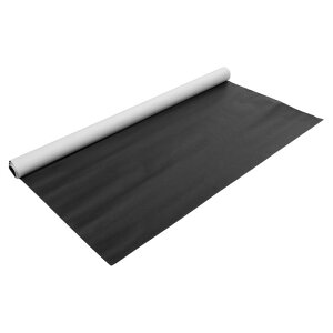 A ABSOPRO 自己粘着性のあるレザー補修パッチ 強い粘着力 39"x26.7" レザー補修テープ PVCフェイクレザー ブラック 1枚