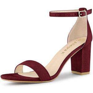 Allegra K �T���_�� �n�C �`�����L�[�q�[�� �o�b�N�� �A���N�� �X�g���b�v ���f�B�[�X �u���S�[�j�� 27.0 cm