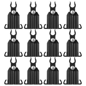 12�Z�b�g 11mm/0.4" �ώ��A���g�����X�ڑ��N���b�v A�^ 70�x �v���X�`�b�N���̃K�[�f���X�e�[�N�X�N���b�v �K�[�f�j���O�u ���P�b�g�V�F���t���b�h�o�b�N���K�[�f���g�����X