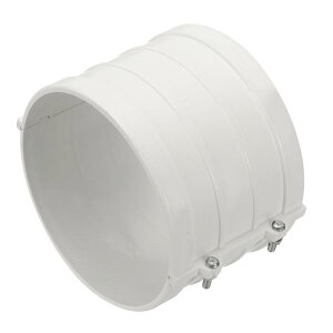 PATIKIL 6-5/16�C���` ���� �p�C�v �C�� �N�����v PVC �R�� �V�[���[ OD 160mm PE / PPR / �p�C�v �p (���� 4.7 �C���`) �z���C�g