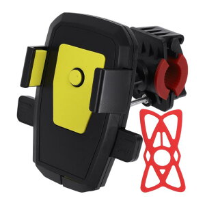 Motoforti �I�[�g�o�C�p�g�ѓd�b�}�E���g�z���_�[ ABS���^�����o�[���[�^�[�o�C�N�p�Z���t�H���}�E���g�z���_�[ 4.7-7.2�C���`�̃X�}�[�g�t�H���ɓK�� �u���b�N �C�G���[ ���b�h