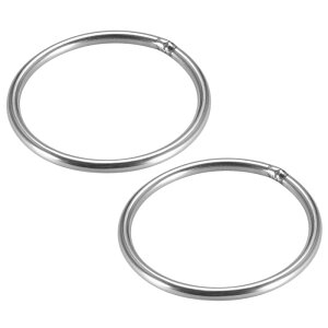 nOO ی^OO Xgbvt 50 x 3 mm XeXX`[ DIY H|i ݂艺p Vo[g[ 2